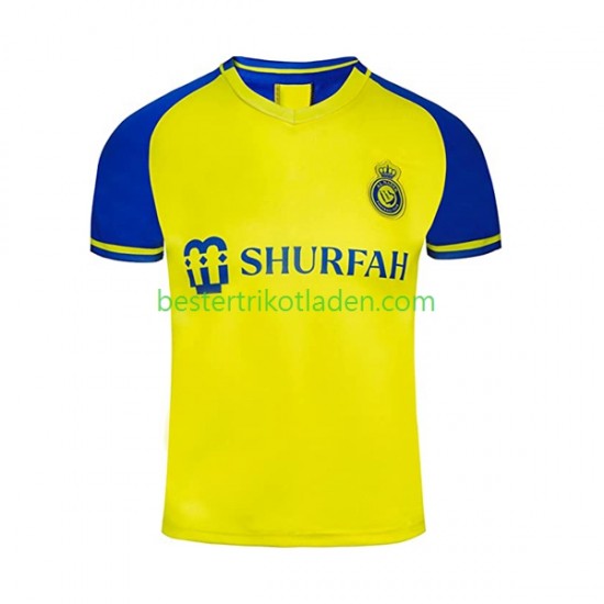 Fußballtrikot Al-Nassr Ronaldo 7 Heim Trikot Home 2022-2023 Kurzarm für Herren