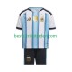 Fußballtrikot Argentinien Heim Trikot Home WM 2026 Kurzarm für Kinder