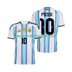 Fußballtrikot Argentinien Lionel Messi 10 Heim Trikot Home WM 2026 Kurzarm für Herren