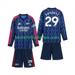 Fußballtrikot Arsenal Havertz 29 Auswärts Trikot Away 2025-2026 Langarm für Kinder