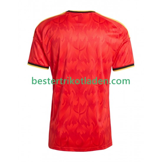 Fußballtrikot Belgien Heim Trikot Home WM 2026 Kurzarm für Herren