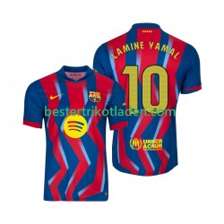 Fußballtrikot FC Barcelona Lamine Yamal 10 Viertes trikot 2025-2026 Kurzarm für Herren