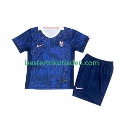 Fußballtrikot Frankreich Heim Trikot Home 2025 Kurzarm für Kinder