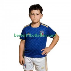 Fußballtrikot Italien Heim Trikot Home WM 2026 Kurzarm für Kinder