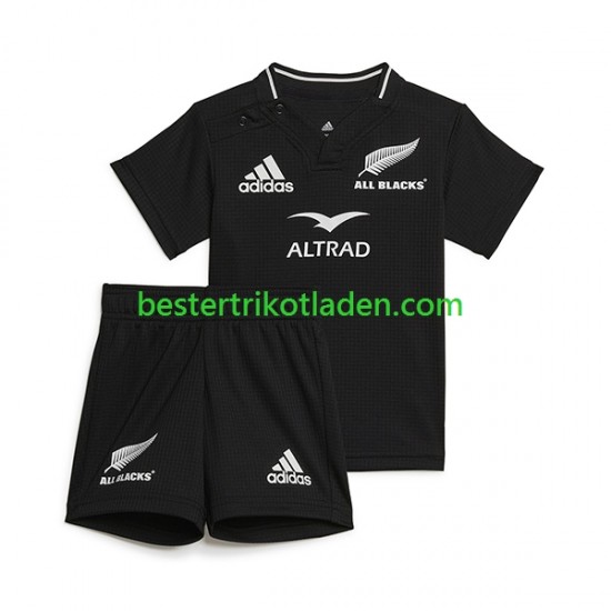 Fußballtrikot ALL BLACKS Heim Rugby Trikot Home 2023 Kurzarm für Kinder