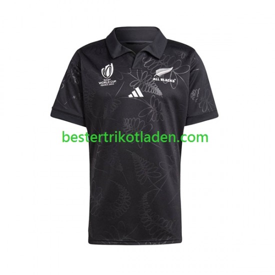 Fußballtrikot ALL BLACKS Heim Rugby Trikot Home RWC 2023 Kurzarm für Herren