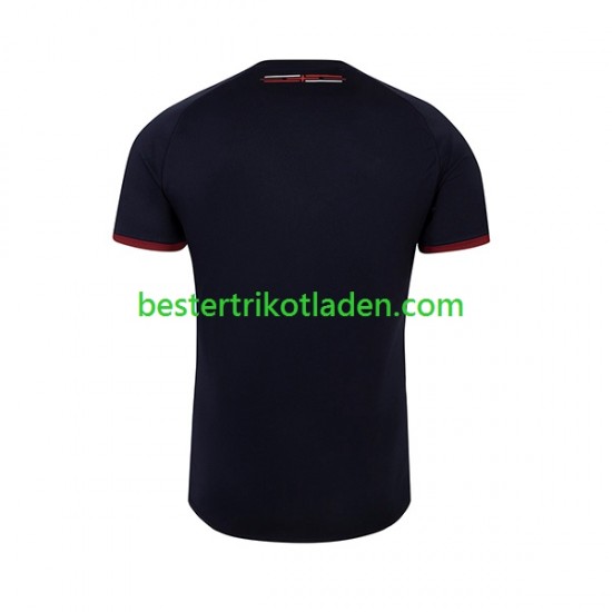 Fußballtrikot England Auswärts Rugby Trikot Away 2024 Kurzarm für Herren