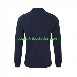 Fußballtrikot England Auswärts Rugby Trikot Away RWC 2023 Langarm für Herren