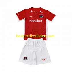 Fußballtrikot AZ Alkmaar Heim Trikot Home 2024-2025 Kurzarm für Kinder