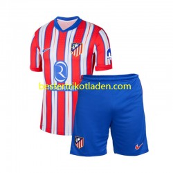 Fußballtrikot Atlético Madrid Heim Trikot Home 2024-2025 Kurzarm für Kinder