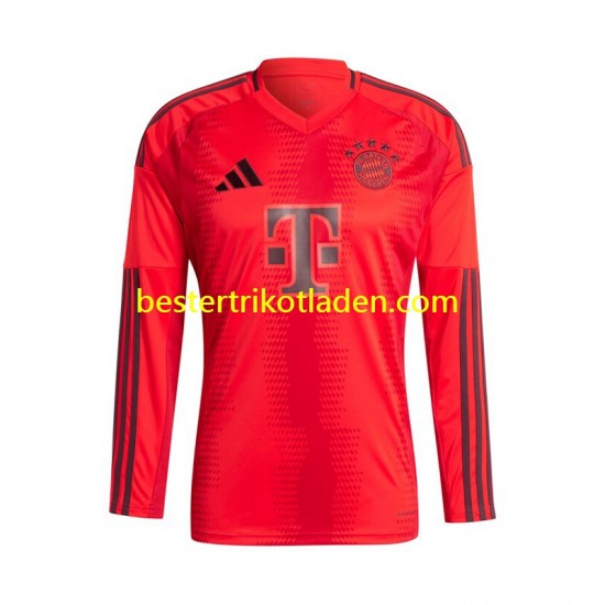 Fußballtrikot FC Bayern München Heim Trikot Home 2024-2025 Langarm für Herren