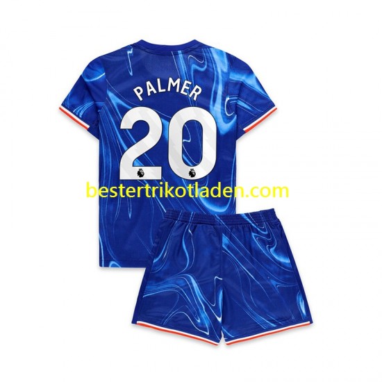 Fußballtrikot Chelsea Cole Palmer 20 Heim Trikot Home 2024-2025 Kurzarm für Kinder