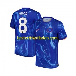 Fußballtrikot Chelsea Enzo 8 Heim Trikot Home 2024-2025 Kurzarm für Herren