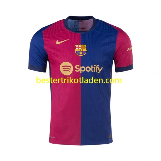Fußballtrikot FC Barcelona Heim Trikot Home 2024-2025 Kurzarm für Herren