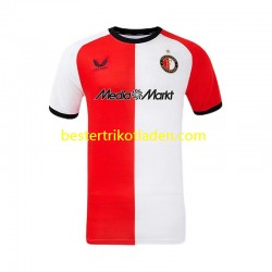Fußballtrikot Feyenoord Rotterdam Heim Trikot Home 2024-2025 Kurzarm für Herren