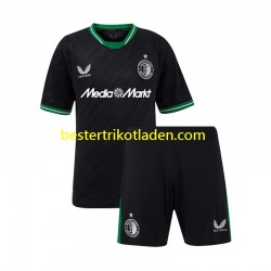 Fußballtrikot Feyenoord Rotterdam Auswärts Trikot Away 2024-2025 Kurzarm für Kinder