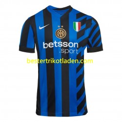 Fußballtrikot Inter Mailand Heim Trikot Home 2024-2025 Kurzarm für Herren