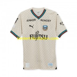 Fußballtrikot Kawasaki Frontale Auswärts Trikot Away 2024-2025 Kurzarm für Herren