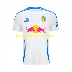 Fußballtrikot Leeds United Heim Trikot Home 2024-2025 Kurzarm für Herren