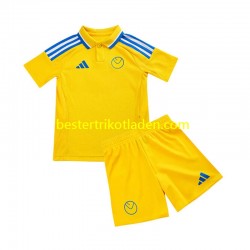 Fußballtrikot Leeds United Auswärts Trikot Away 2024-2025 Kurzarm für Kinder