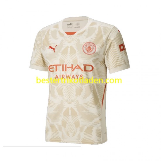 Fußballtrikot Manchester City Torwart Ausweich Trikot 3rd 2024-2025 Kurzarm für Herren