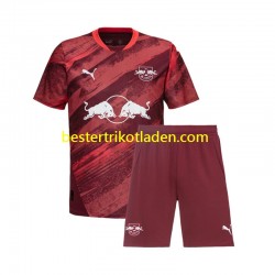 Fußballtrikot RB Leipzig Auswärts Trikot Away 2024-2025 Kurzarm für Kinder