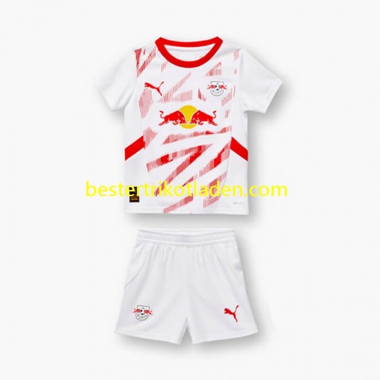 Fußballtrikot RB Leipzig Heim Trikot Home 2024-2025 Kurzarm für Kinder