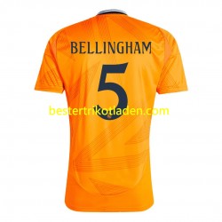 Fußballtrikot Real Madrid BELLINGHAM 5 Auswärts Trikot Away 2024-2025 Kurzarm für Herren