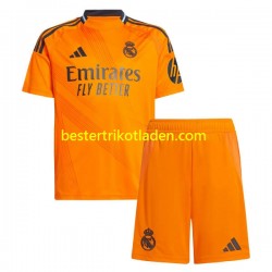 Fußballtrikot Real Madrid Auswärts Trikot Away 2024-2025 Kurzarm für Kinder