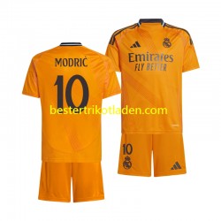 Fußballtrikot Real Madrid Modrić Luka 10 Auswärts Trikot Away 2024-2025 Kurzarm für Kinder