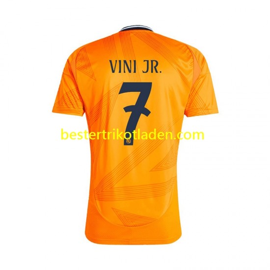 Fußballtrikot Real Madrid VINI JR 7 Auswärts Trikot Away 2024-2025 Kurzarm für Herren