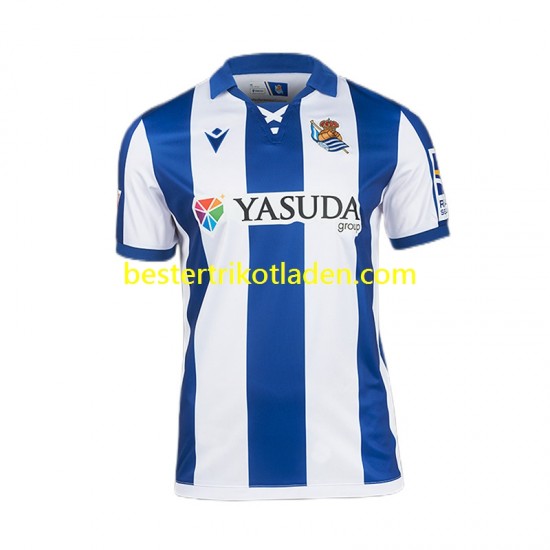 Fußballtrikot Real Sociedad Heim Trikot Home 2024-2025 Kurzarm für Herren