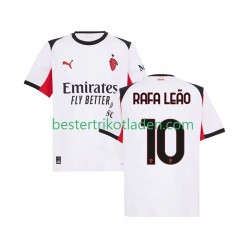 Fußballtrikot AC Mailand Rafael Leao 10 Auswärts Trikot Away 2025-2026 Kurzarm für Herren