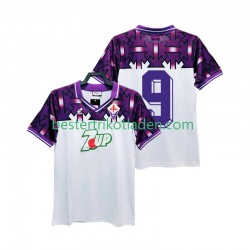 Fußballtrikot AC Florenz 9 1992 1993 Retro Auswärts Trikot Away Kurzarm für Herren