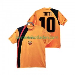 Fußballtrikot AS Rom TOTTI 10 2005 Retro Heim Trikot Home 2006 Kurzarm für Herren
