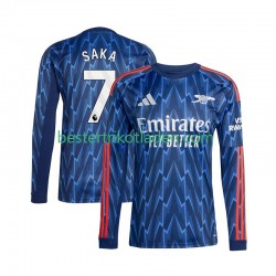 Fußballtrikot Arsenal Bukayo Saka 7 Auswärts Trikot Away 2025-2026 Langarm für Herren
