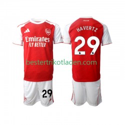 Fußballtrikot Arsenal Kai Havertz 29 Heim Trikot Home 2025-2026 Kurzarm für Kinder