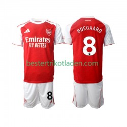Fußballtrikot Arsenal Martin Odegaard 8 Heim Trikot Home 2025-2026 Kurzarm für Kinder