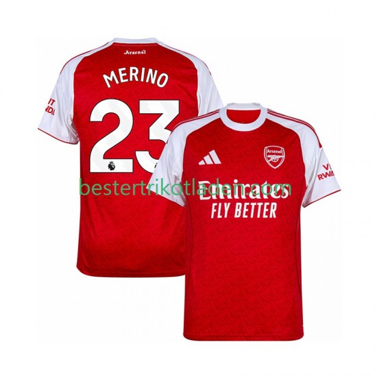 Fußballtrikot Arsenal Merino 23 Heim Trikot Home 2025-2026 Kurzarm für Herren