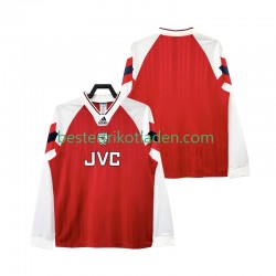 Fußballtrikot Arsenal 192 Retro Heim Trikot Home 1994 Langarm für Herren