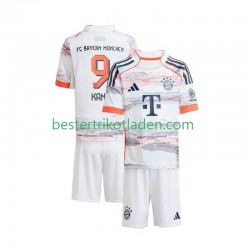 Fußballtrikot FC Bayern München Harry Kane 9 Auswärts Trikot Away 2025-2026 Kurzarm für Kinder