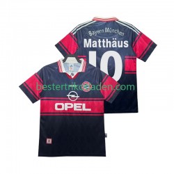 Fußballtrikot FC Bayern München Matthas 10 1997 Retro Heim Trikot Home 1999 Kurzarm für Herren