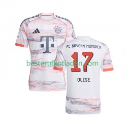 Fußballtrikot FC Bayern München Michael Olise 17 Auswärts Trikot Away 2025-2026 Kurzarm für Herren
