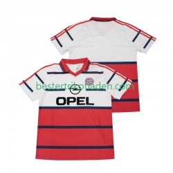 Fußballtrikot FC Bayern München 1998 Retro Auswärts Trikot Away 1999 Kurzarm für Herren