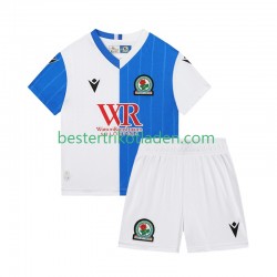 Fußballtrikot Blackburn Rovers Heim Trikot Home 2025-2026 Kurzarm für Kinder
