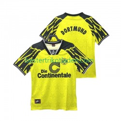 Fußballtrikot Borussia Dortmund 1995 Retro Heim Trikot Home 1994 Kurzarm für Herren