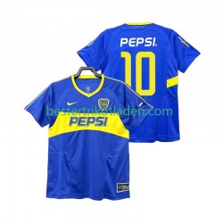 Fußballtrikot Boca Juniors PEPSI 10 2003 Retro Heim Trikot Home 2004 Kurzarm für Herren