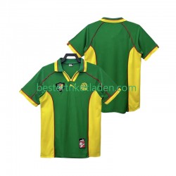 Fußballtrikot Kamerun 1998 Retro Heim Trikot Home Kurzarm für Herren