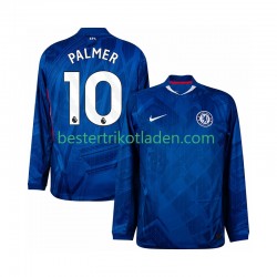 Fußballtrikot Chelsea Cole Palmer 10 Heim Trikot Home 2025-2026 Langarm für Herren