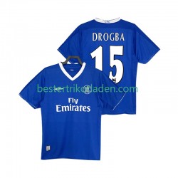 Fußballtrikot Chelsea DROGBA 15 2003 2005 Retro Heim Trikot Home Kurzarm für Herren
